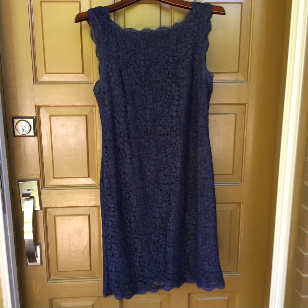 Navy dress worn once